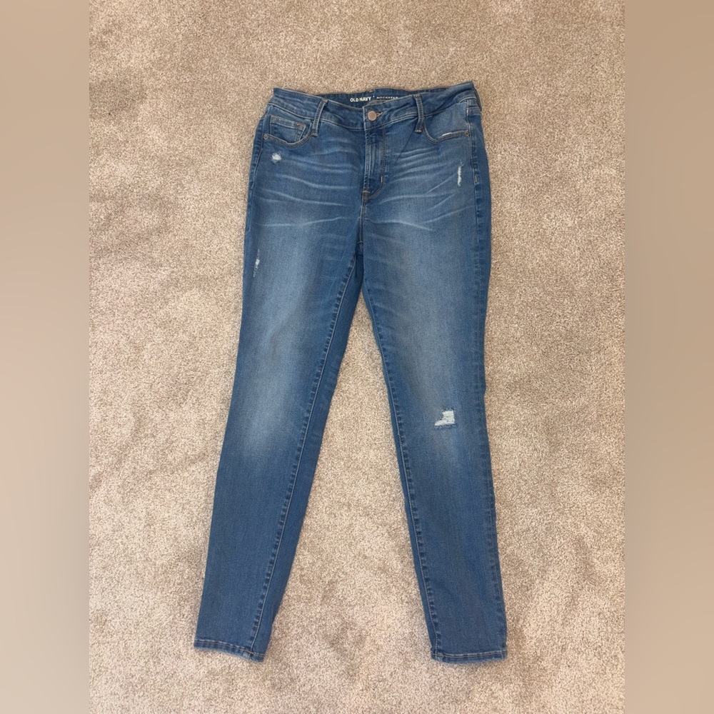 Old navy blue Denim Jeans